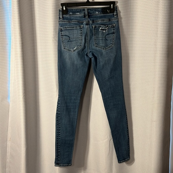 American Eagle Outfitters Women’s Super Stretch Hi-Rise Jeggings Size 0 - Picture 3 of 10